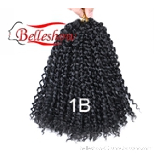 Hot sell   Synthetic Crochet Braids Curly afro extension hair  afro twist crochet braids afro kinky curly hair